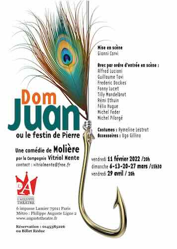 Affiche pice DomJuan Moliere Feder