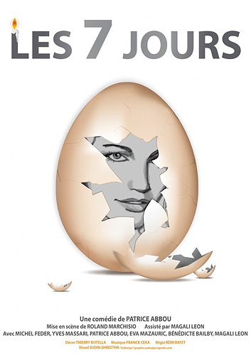 Affiche de la pièce" les 7 jours"