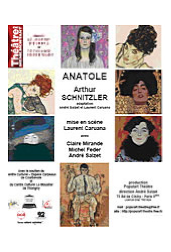 Affiche de la Pièce "Anatole"